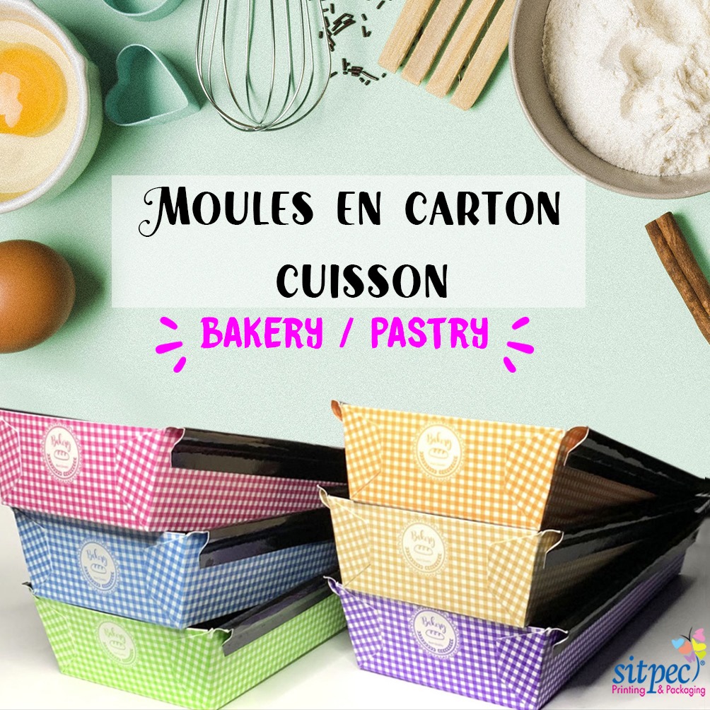 Sitpec - Moules en carton cuisson💯 Cuisson uniforme... | Facebook