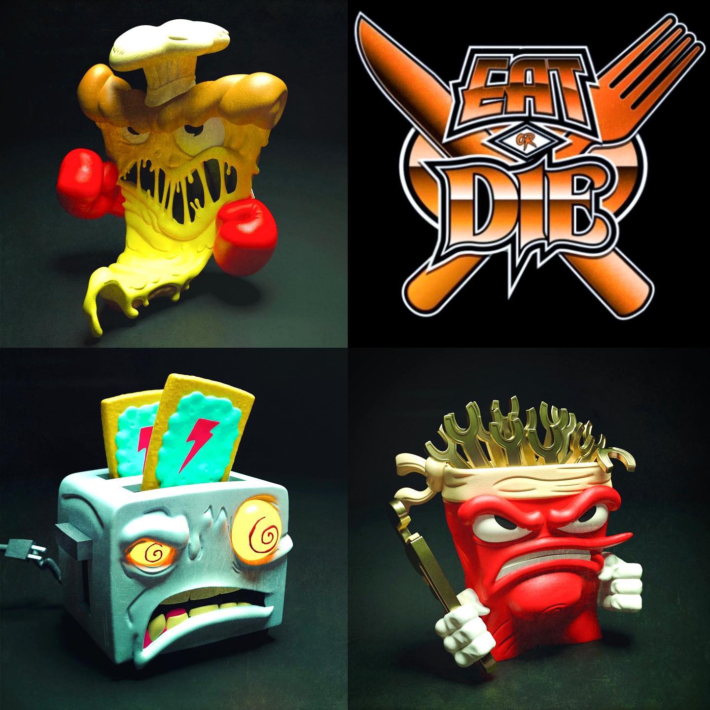 Vortex Visionz - All 3 of the latest character models... | Facebook