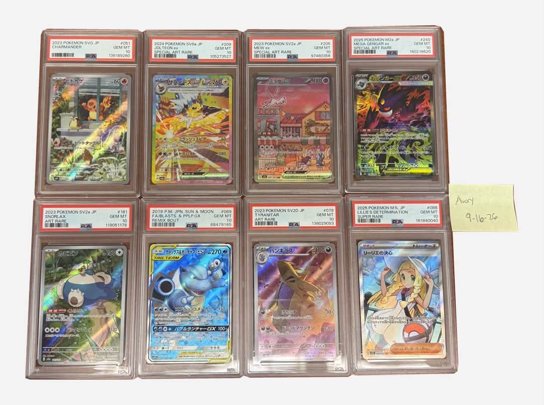 PSA 10 Japanese Pokémon cards for sale: prices listed