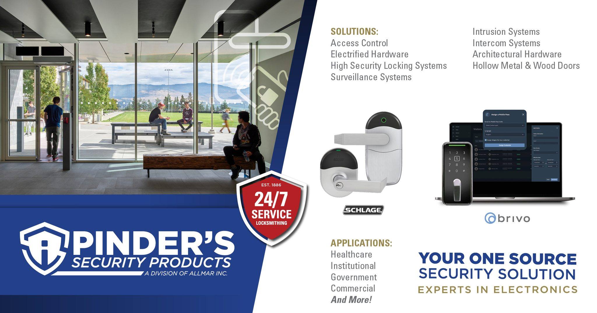 Allmar - As a one source security provider, Pinder’s Security Products ...