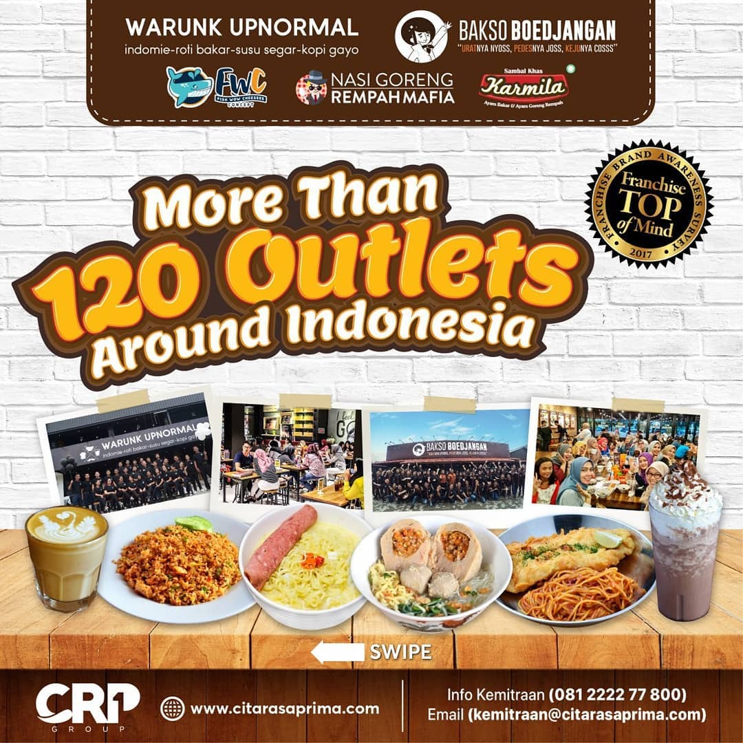 Warunk UpNormal - Tertarik membuka outlet baru Warunk...