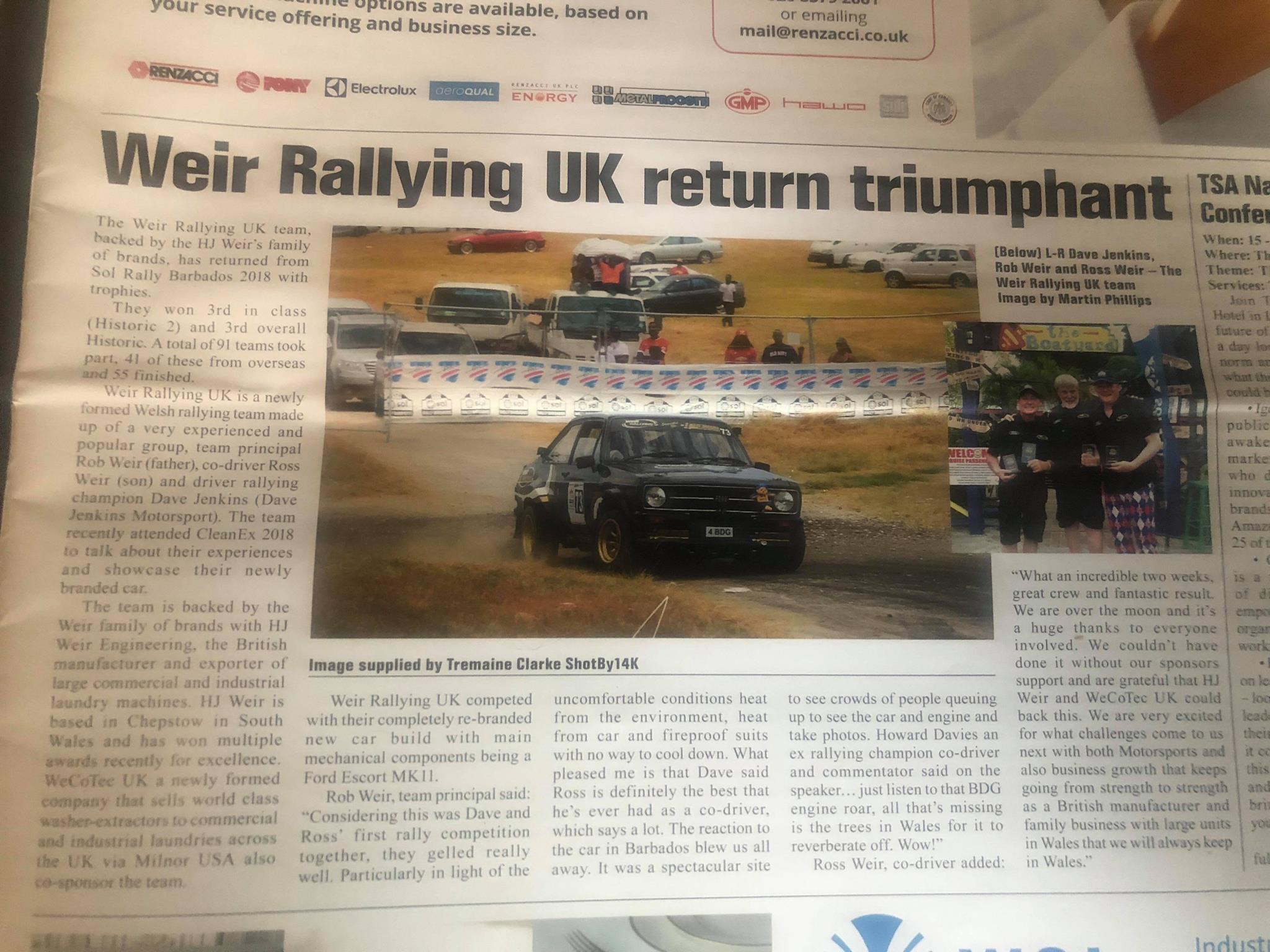 Weir Rallying UK