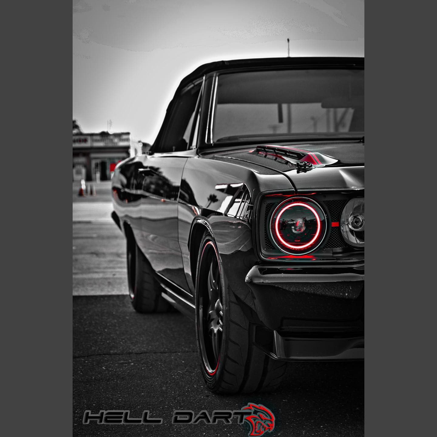 Up close and personal 🔥😈 @hell_dart... - BRE Rods & Classics
