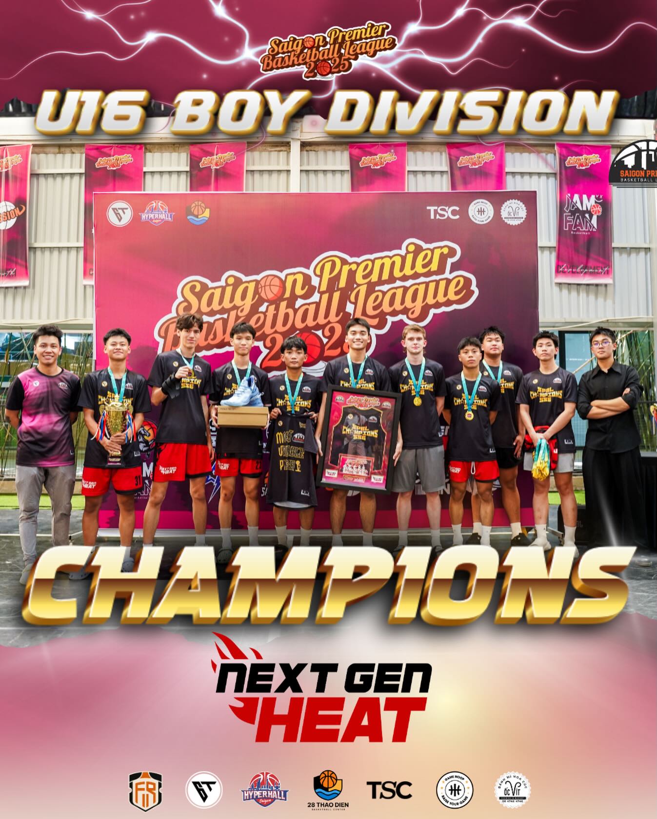 Saigon - 🔥 SPBL Season 6 | U16 BOYS CHAMPION - NEXT GEN HEAT 🌟 # ...