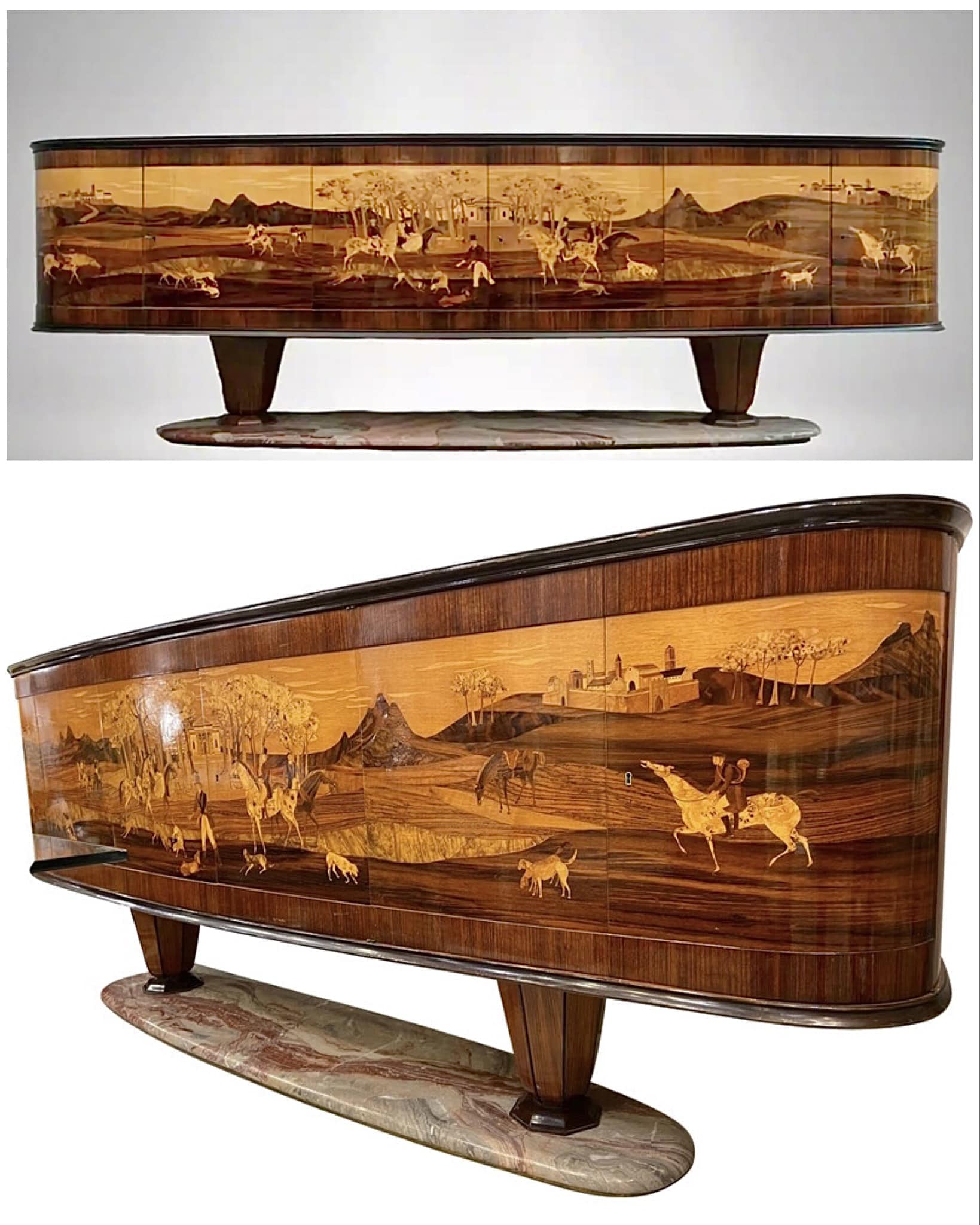Italian Art Deco sideboard by Vittorio Dassi