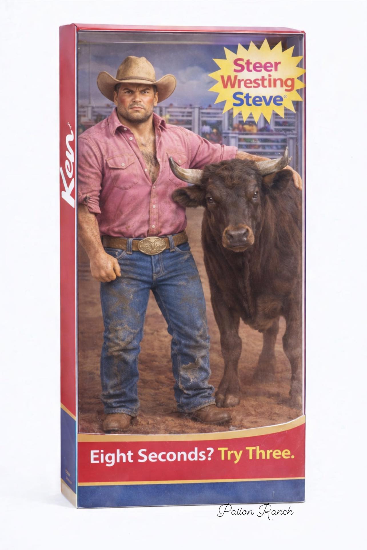 Patton - Introducing “Steer wrestling Steve”. | Facebook