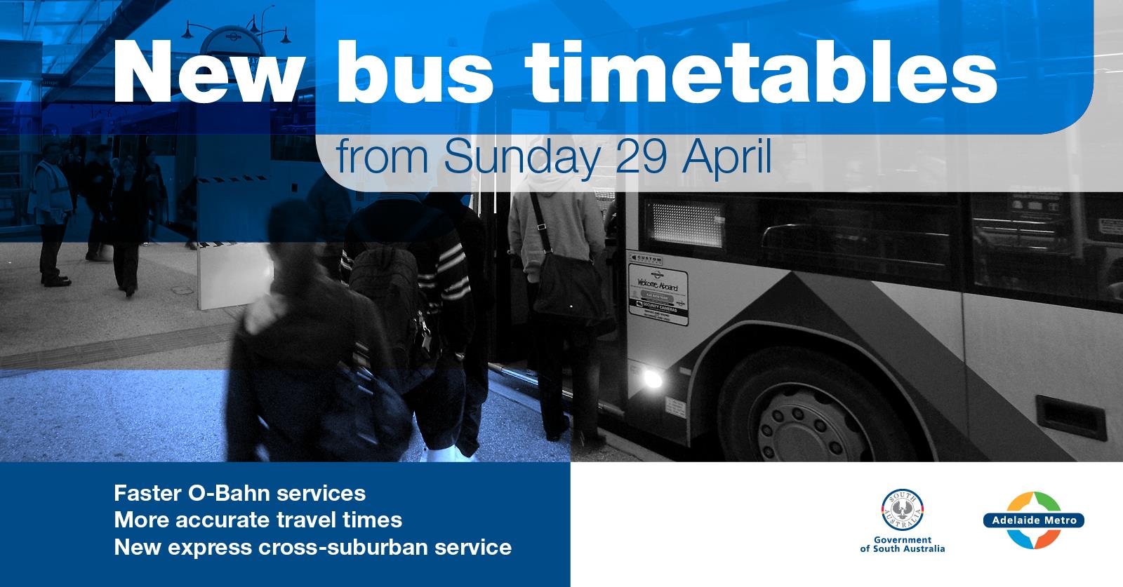 New bus timetables from... - SA Infrastructure and Transport