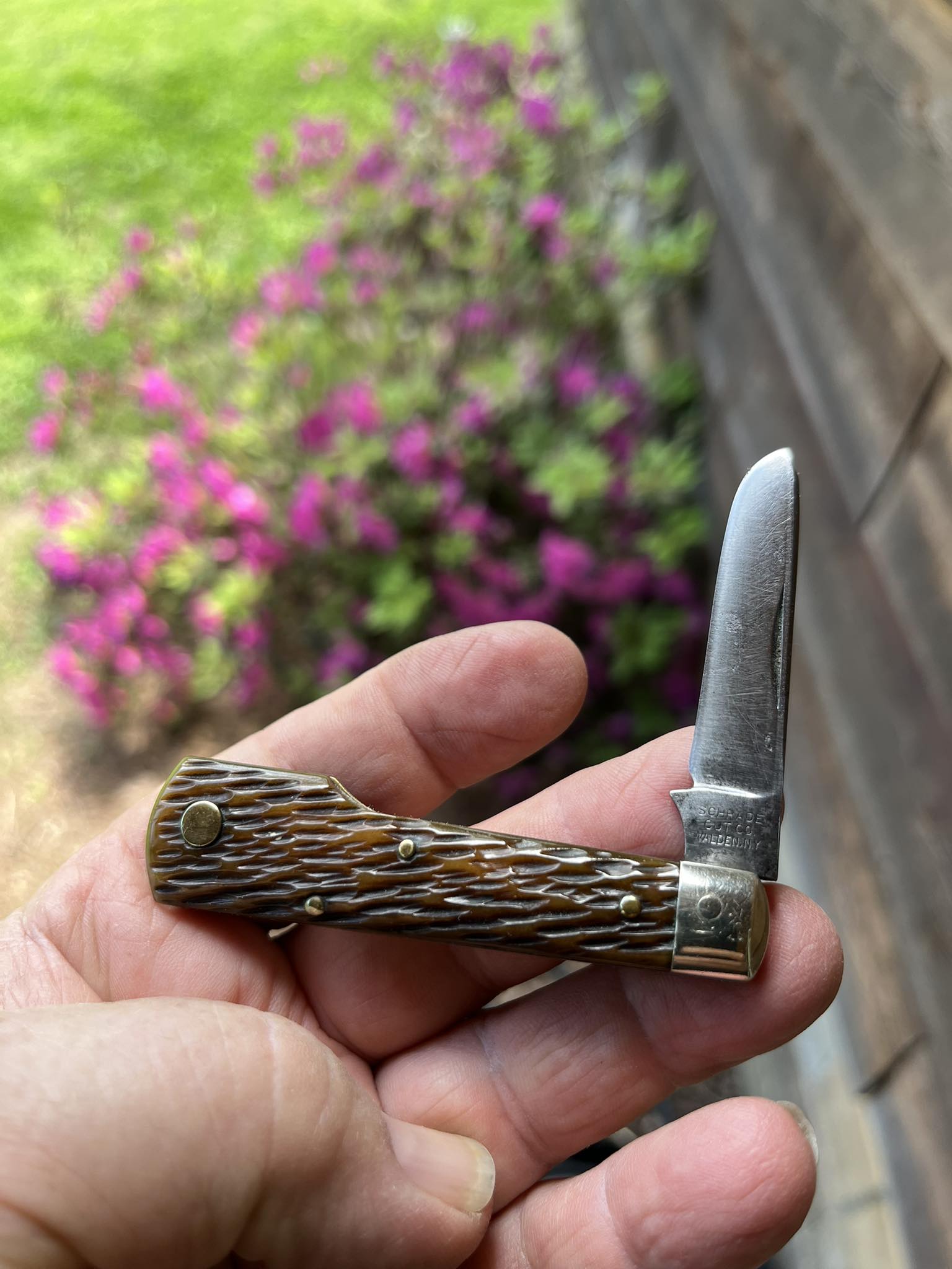 Vintage Schrade Budding Knife Multi Tool