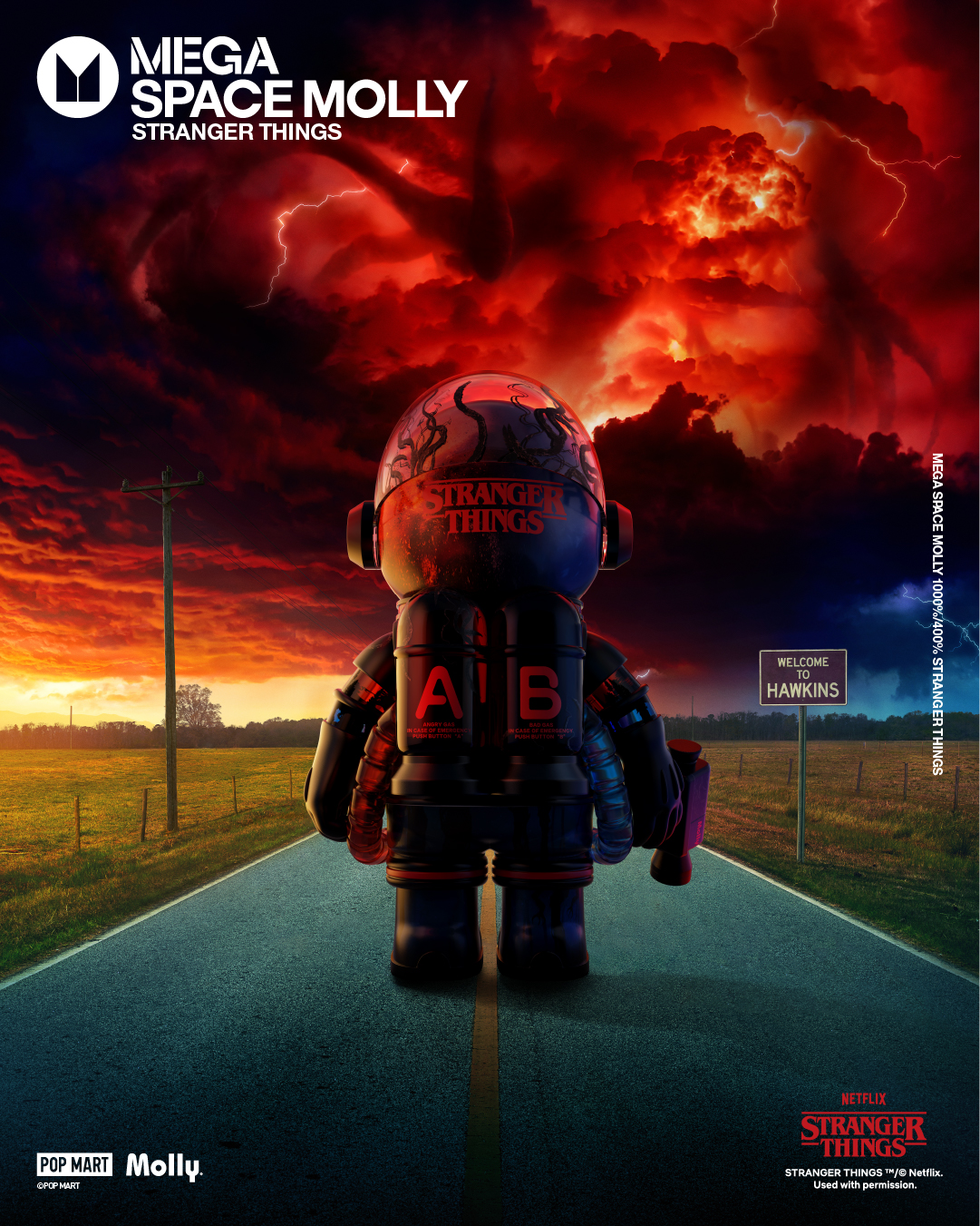 MEGA SPACE MOLLY 1000% + 400% STRANGER THINGS 👽Things get even