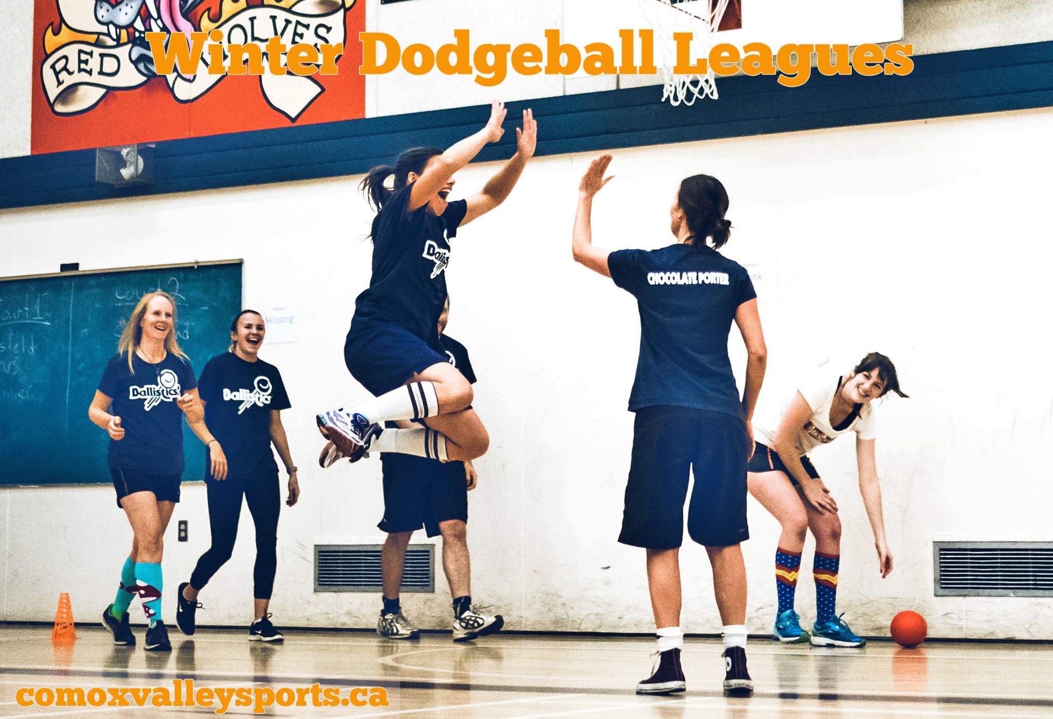 Join Canton's winter dodgeball league