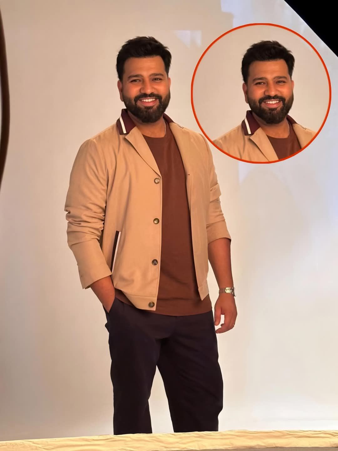 Rohit Sharma keeps it sharp and stylish in classic formals 🔥 #BollywoodPaparazzi #RohitSharma