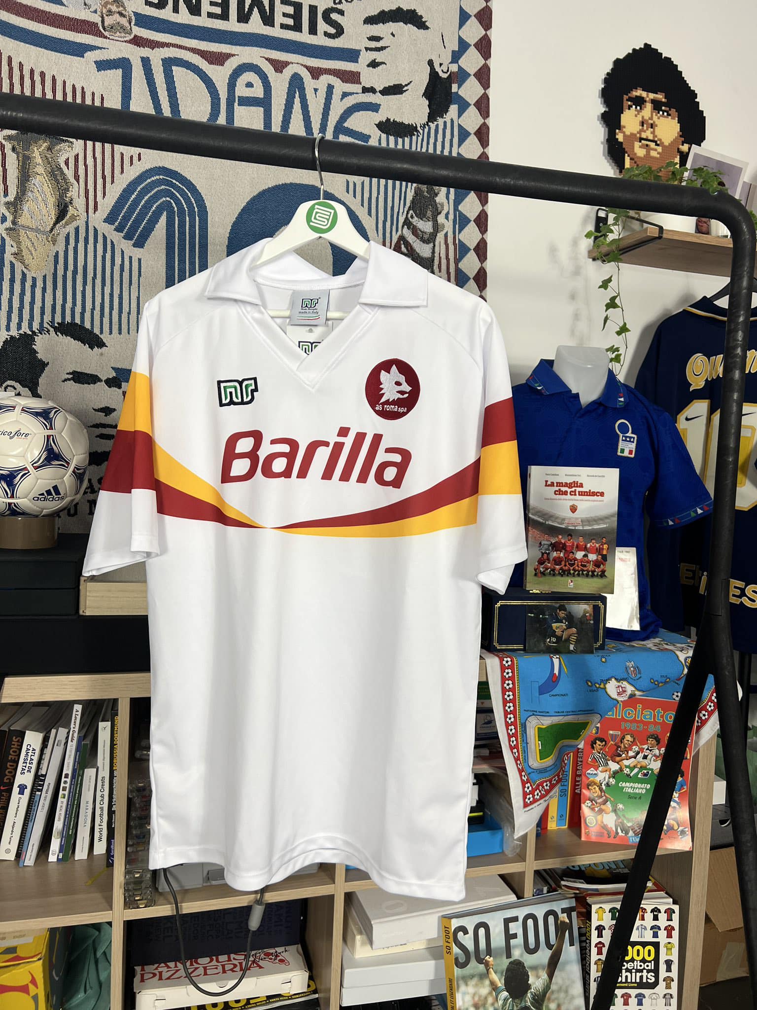 AS ROMA ローマ Barilla ヴィンテージ NR社製 イタリア製 AS ROMA