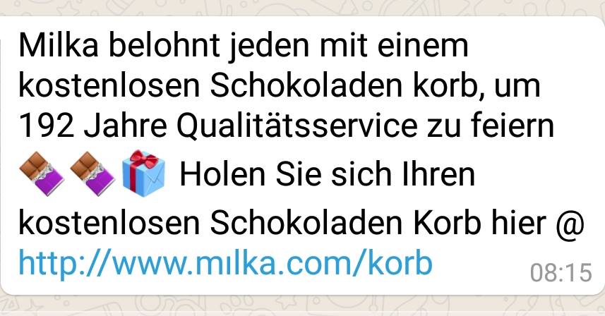 Bittere Uberraschung Statt Susser Milka Tafeln Vki Blog