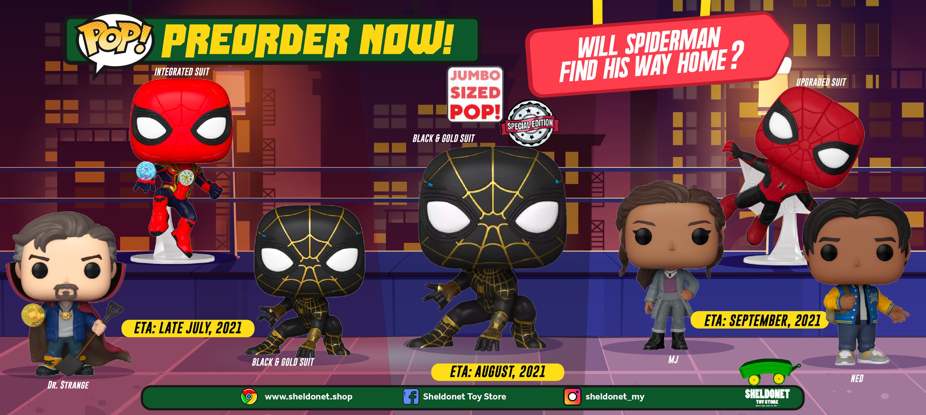 Sheldonet Toy Store Malaysia Funko Pop Home Facebook