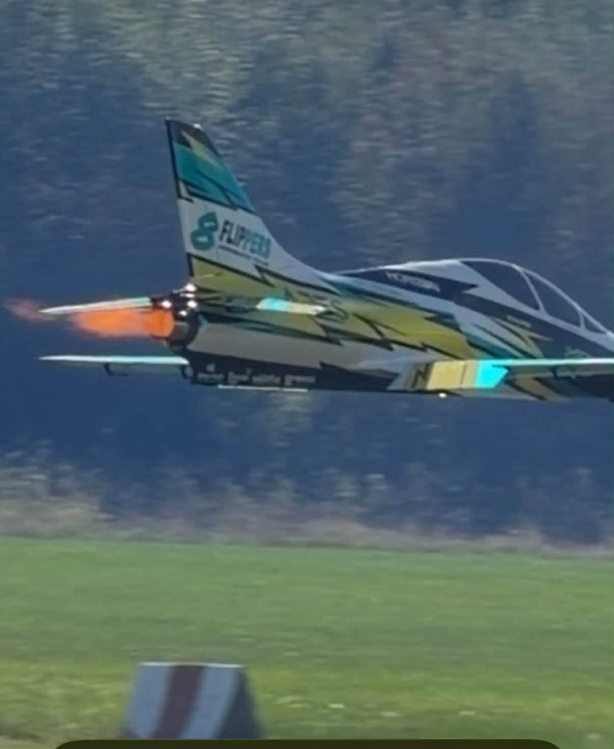 Flippers Aerobatic Team put on a great show and was another