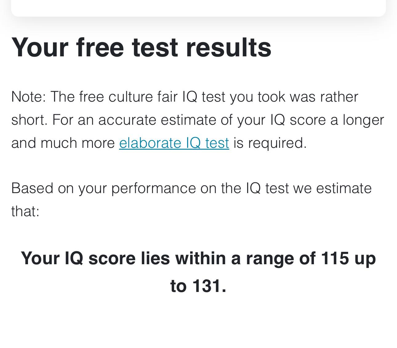 Adrielle Sigler - I learned iq tests aren’t accurate though | Facebook