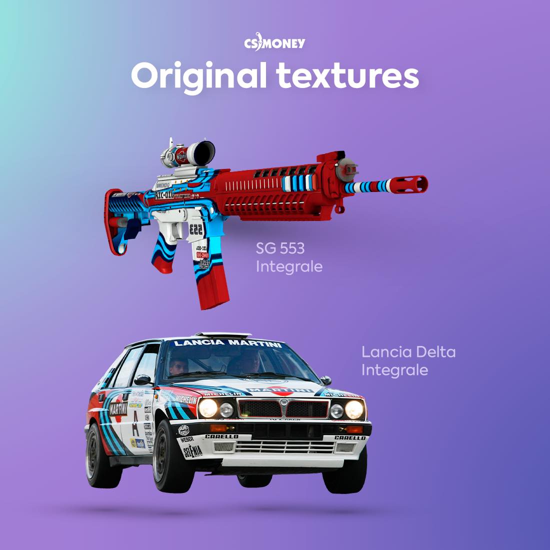 The design of the Integrale... - Cs.money CS:GO Trading Bot