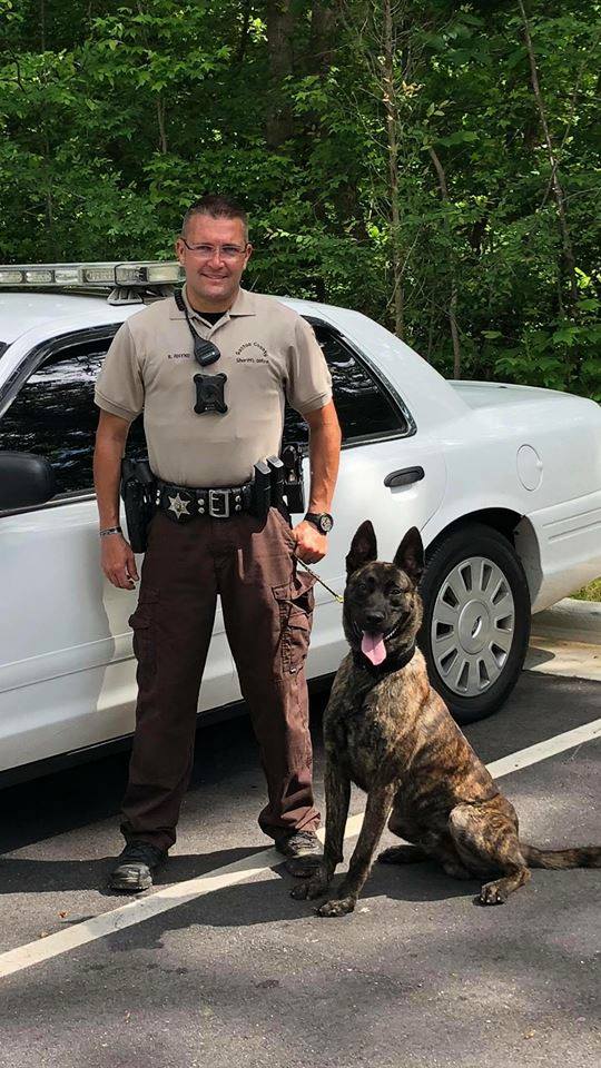Gaston - Deputy Steven Rhyne and K-9 Rico | Facebook