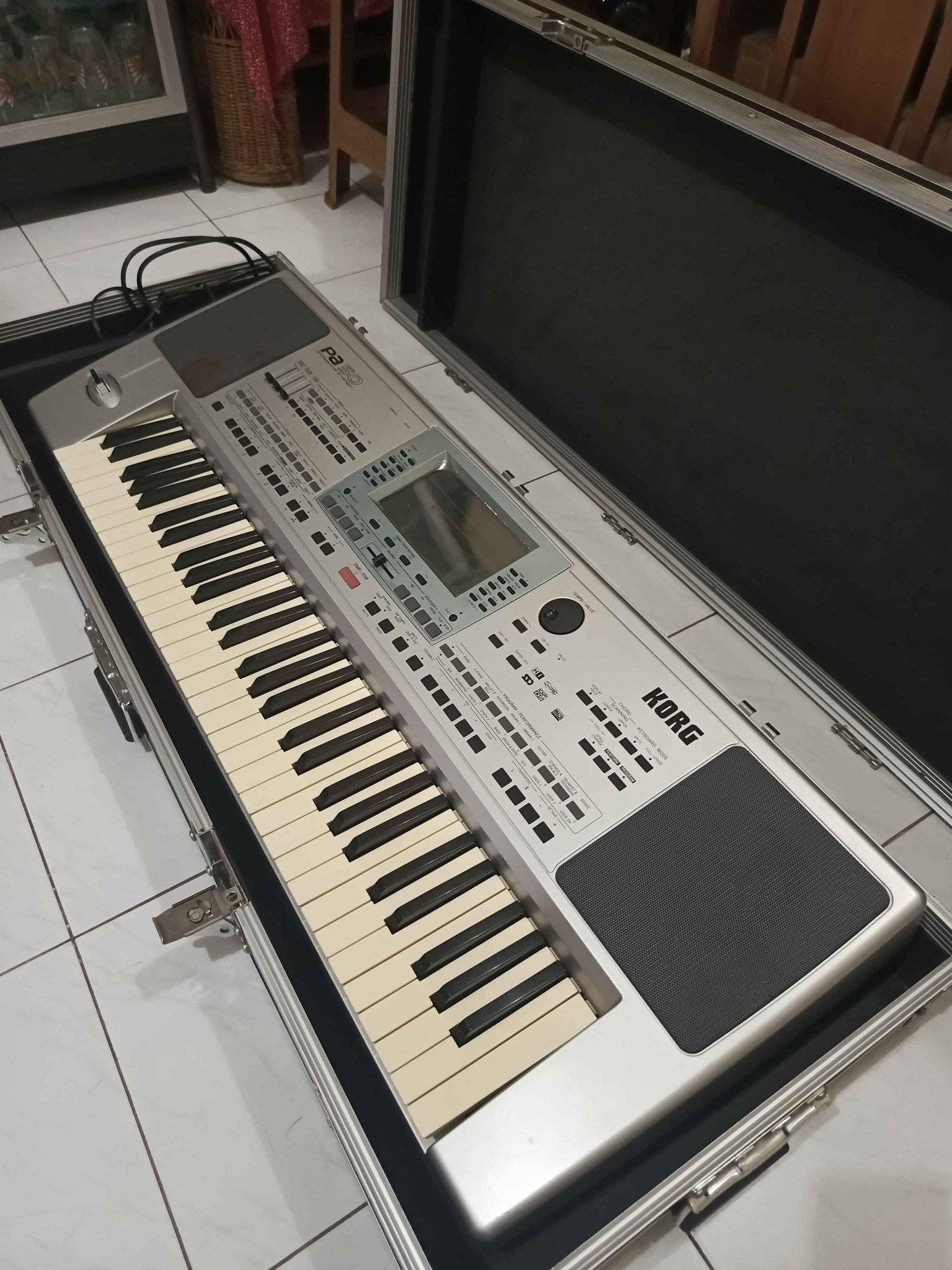 Keyboard KORG PA50 discet - Pianos & Keyboard Instruments - Bandar ...