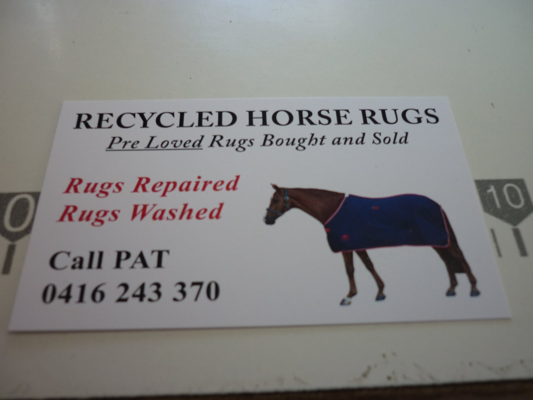 Recycled Horse Rugs | Whittingham NSW