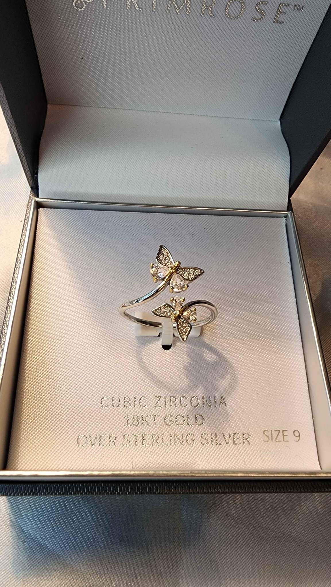 Primrose 18k gold plated butterfly ring - Rings | Facebook Marketplace ...