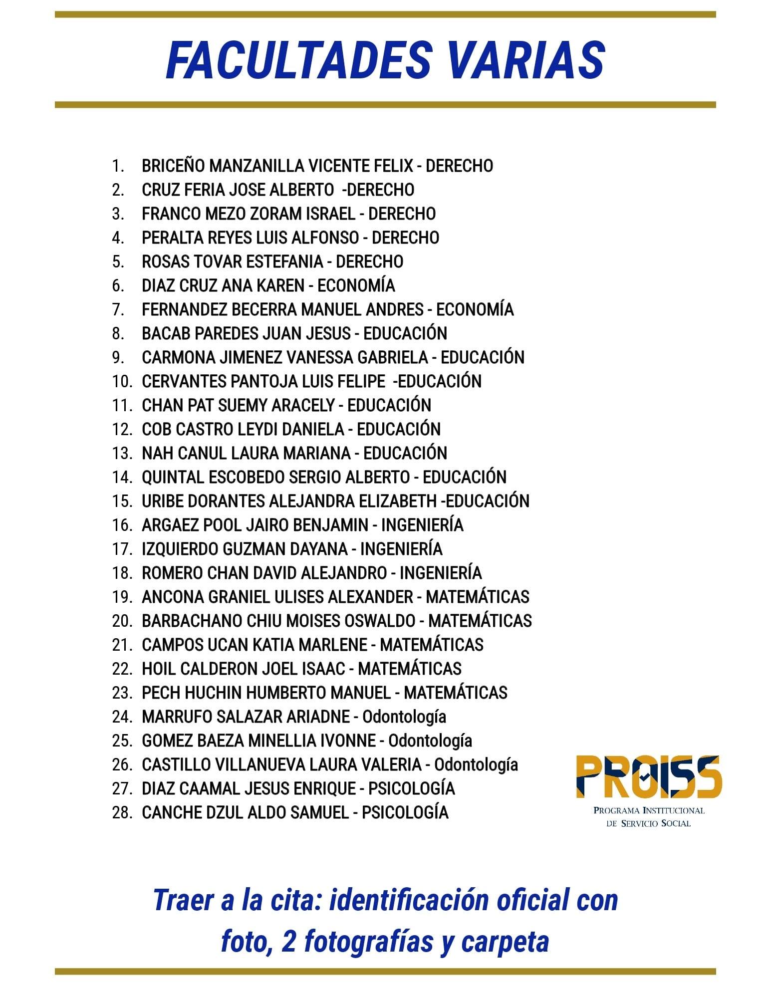 Programa Institucional de Servicio Social de la UADY - 🔥Certificados de ...