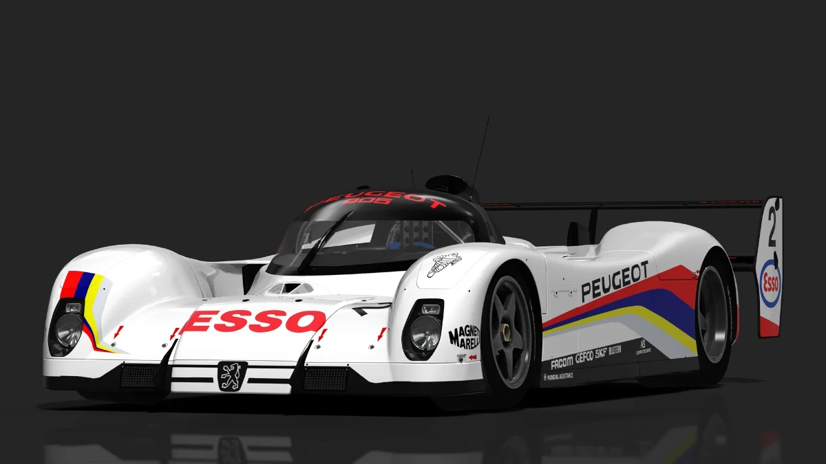 Peugeot 905 Evo 2 at 1992 Magny-Cours 500 km