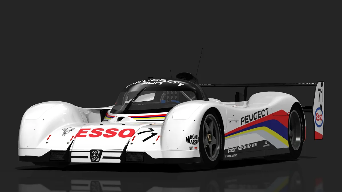 Peugeot 905 Evo 2 at 1992 Magny-Cours 500 km