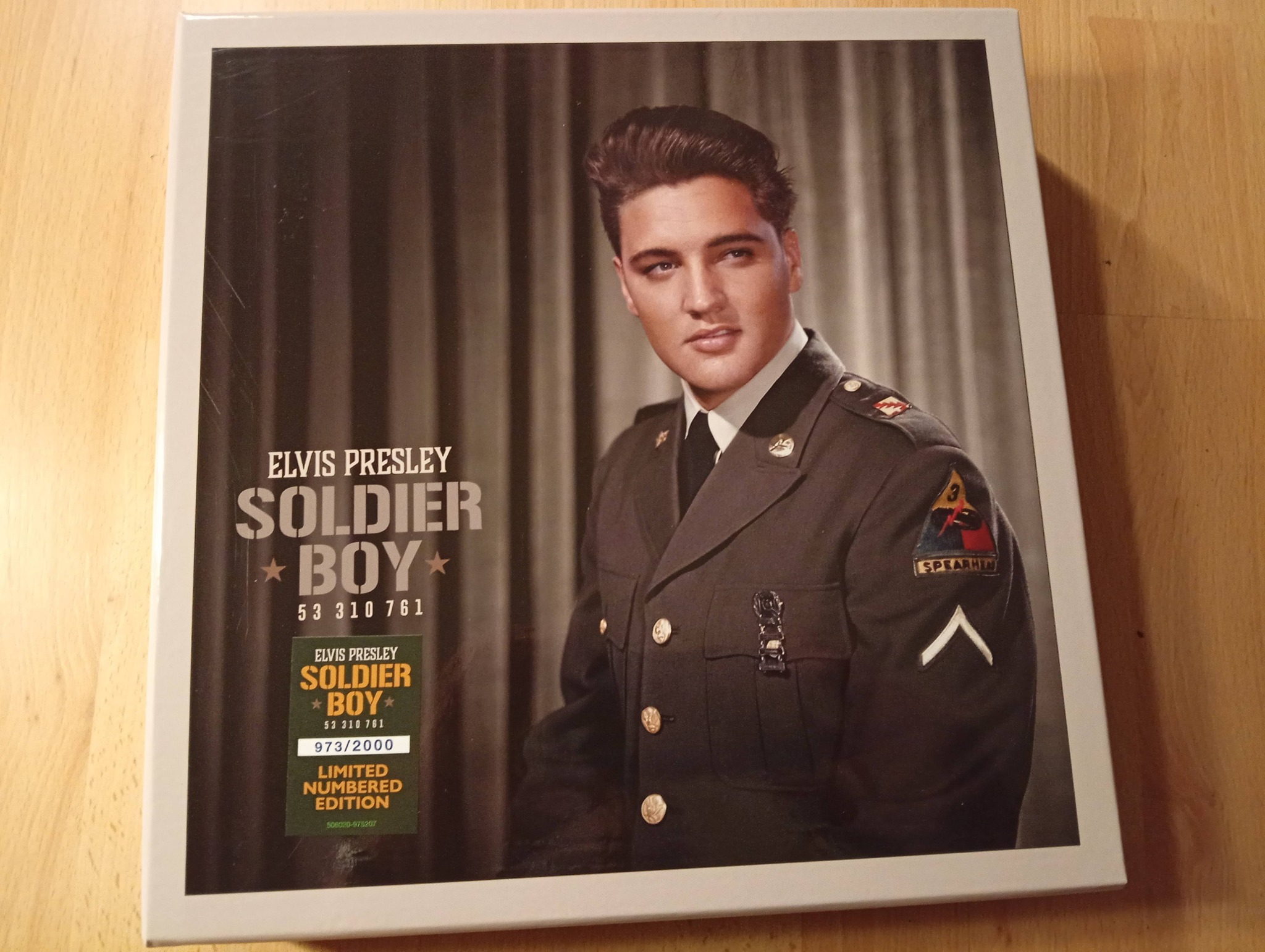 Soldier boy , boxset , ftd , 4 cd's , have a great Friday