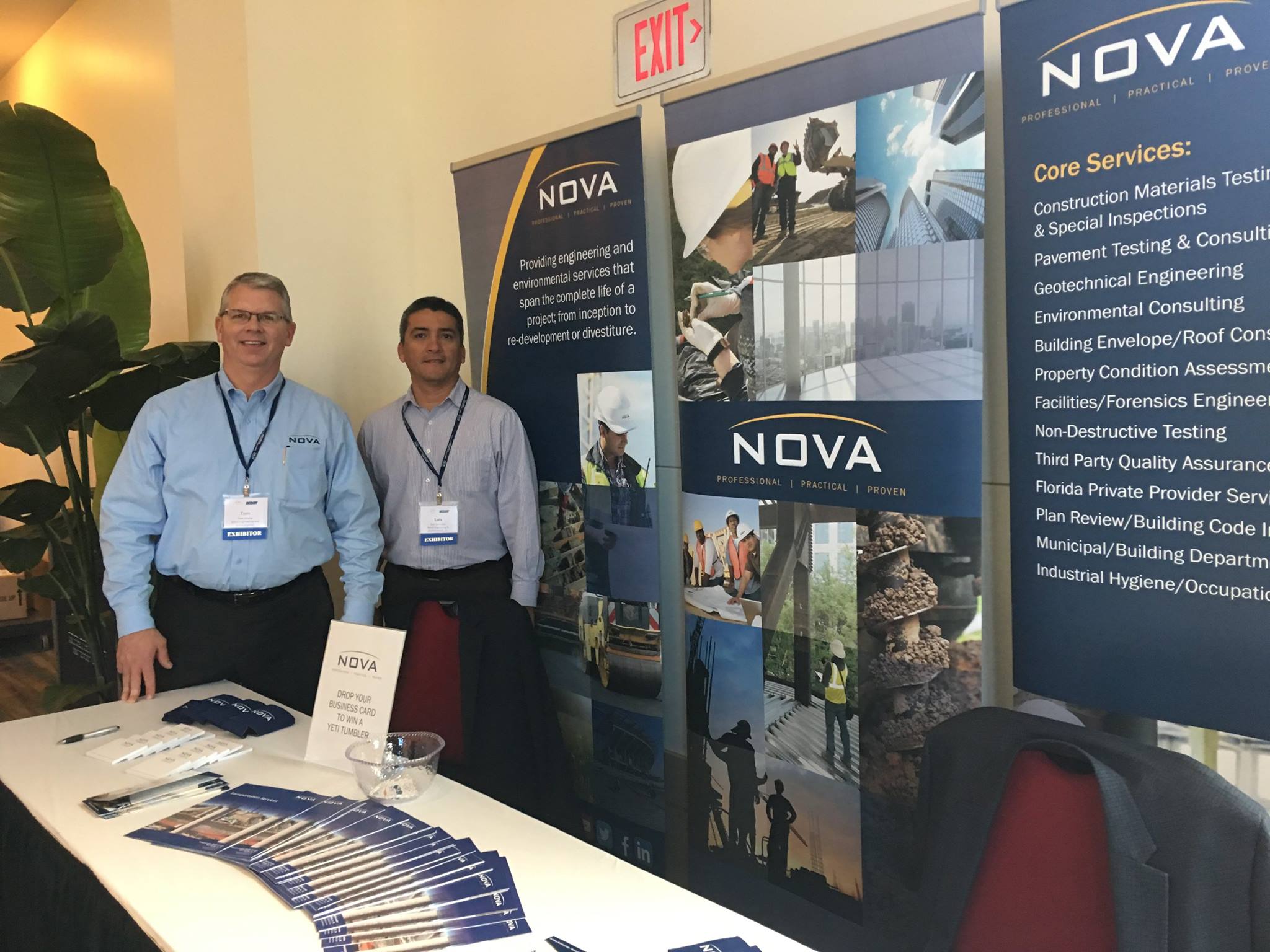NOVA - Tom Hruby, Kennesaw, and Luis Gonzalez, Greenville, at the # ...