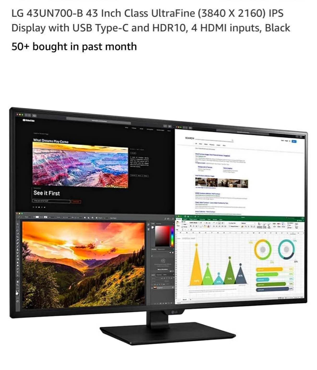 New and used Lg-43un700-b-43 for sale | Facebook Marketplace