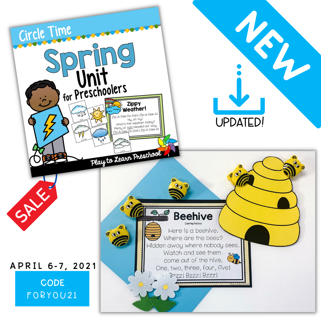 Celebrate SPRING with this... - Play to Learn Preschool