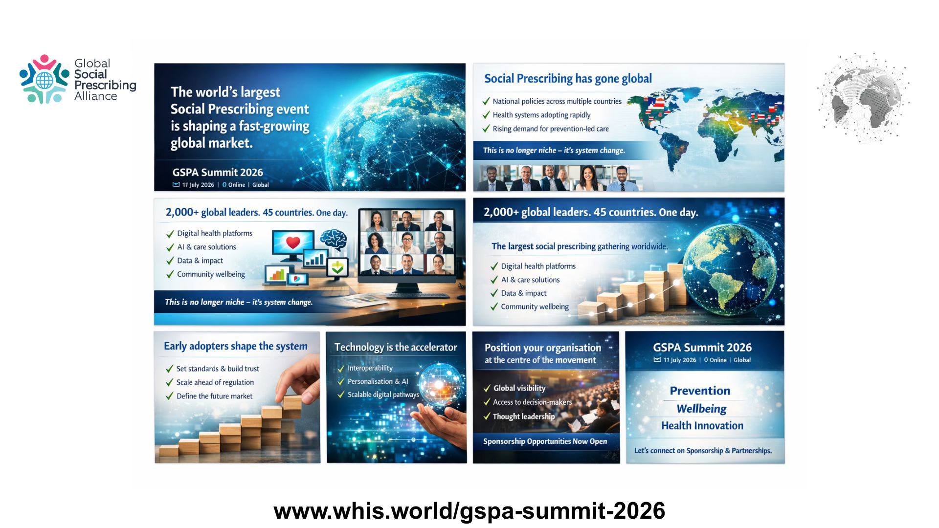 World - 🌍 WHIS is proud to host the world’s largest Social Prescribing ...
