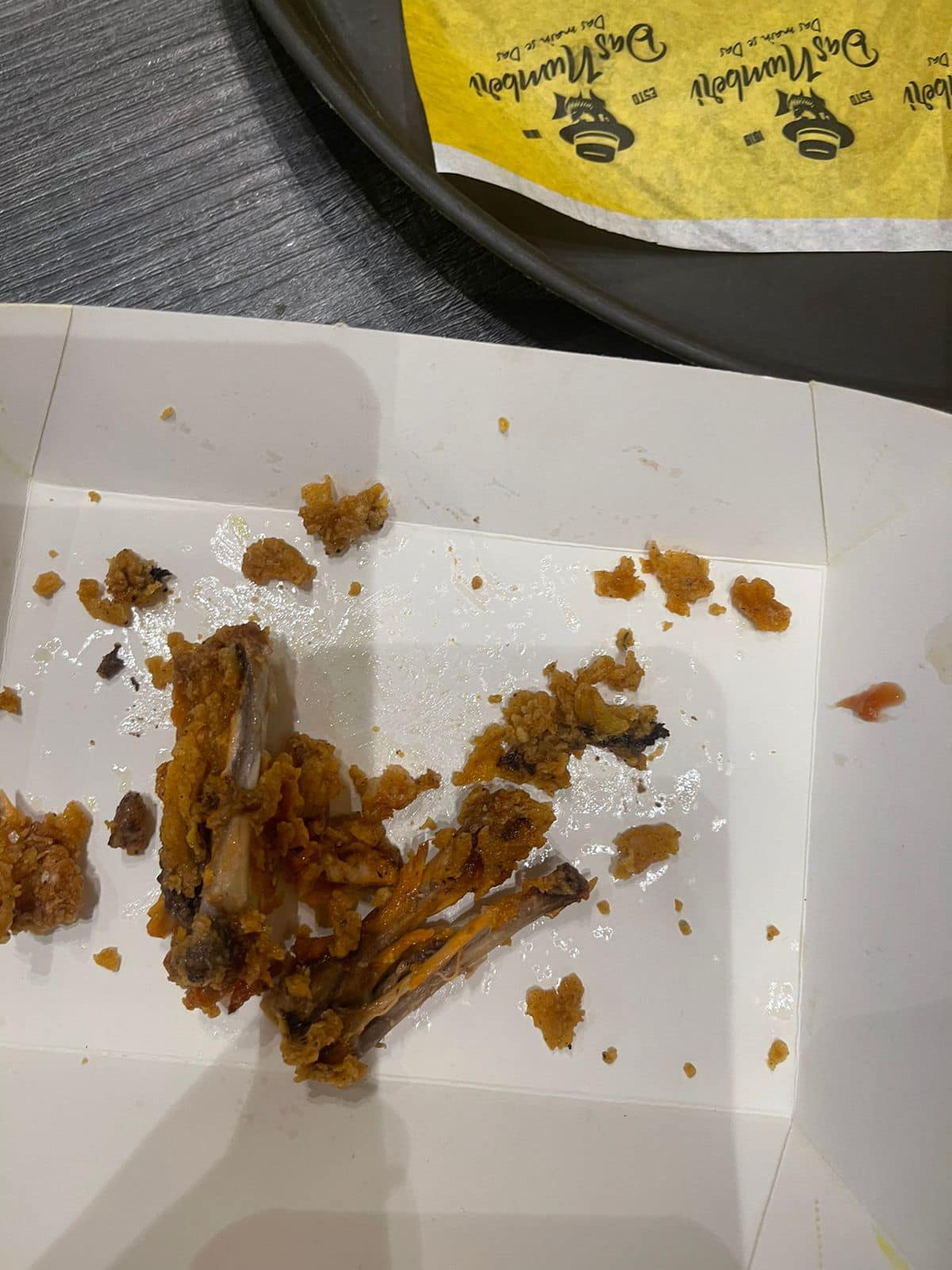 DAS NUMBERI TIPU SULTAN BRANCH small-sized wings with bad quality 