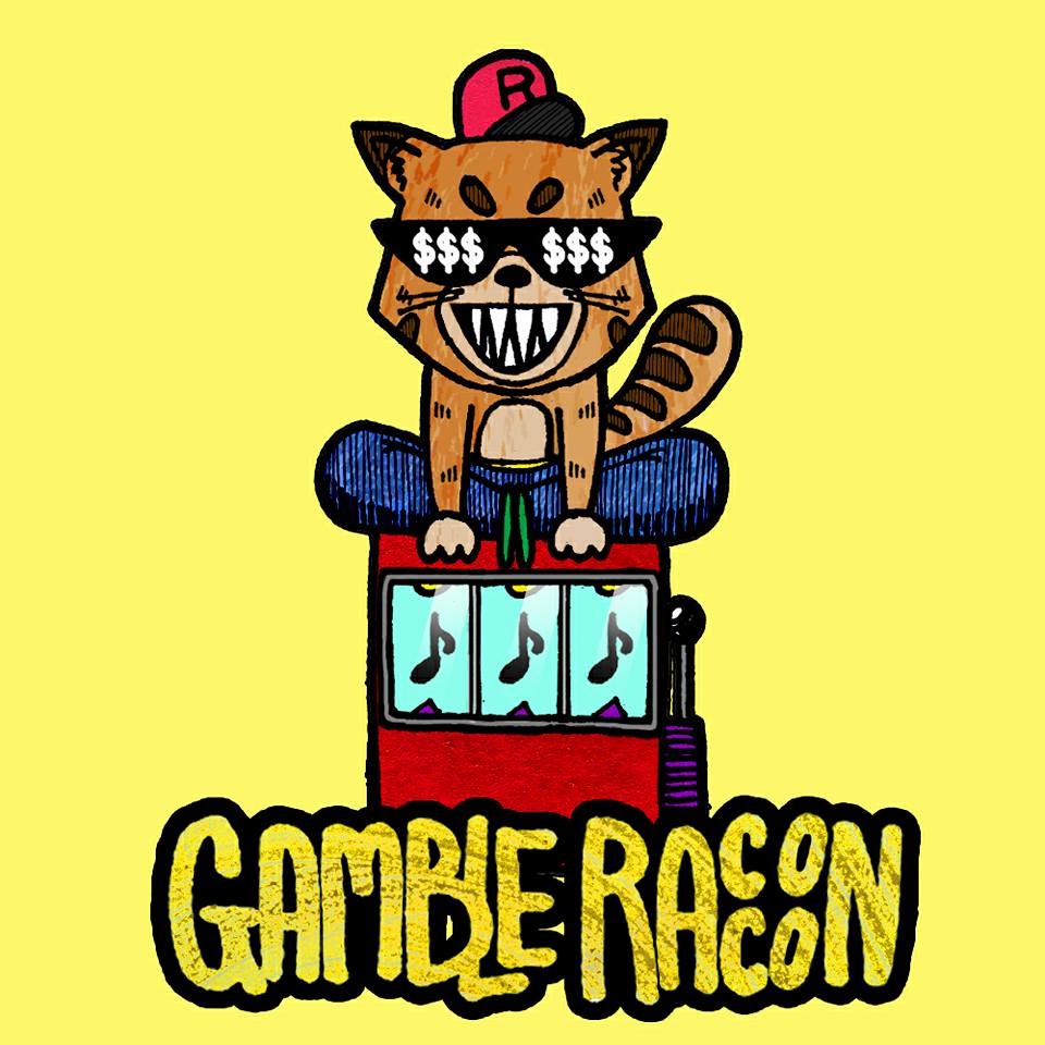 김갭 아트웍 컴퍼니 - 5인조 밴드 갬블라쿤(Gamble Raccoon - 겜블라쿤)의 로고입니다.... | Facebook