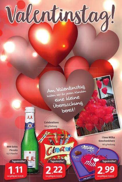Heute Zum Valentinstag Haben Wir Fur Markant Markt