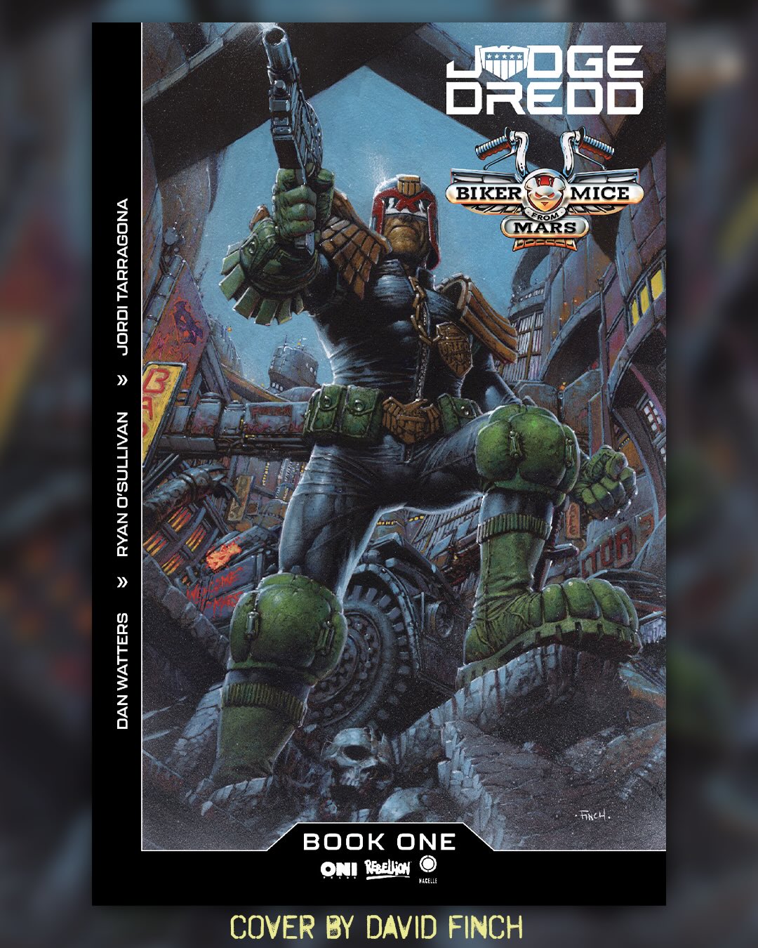 🏍️JUDGE DREDD / BIKER MICE FROM MARS #1 begins this December