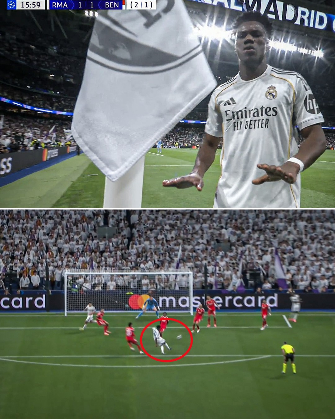 ESPN - BENFICA STUN REAL MADRID IN THE OPENING 15 MINUTES BUT ...