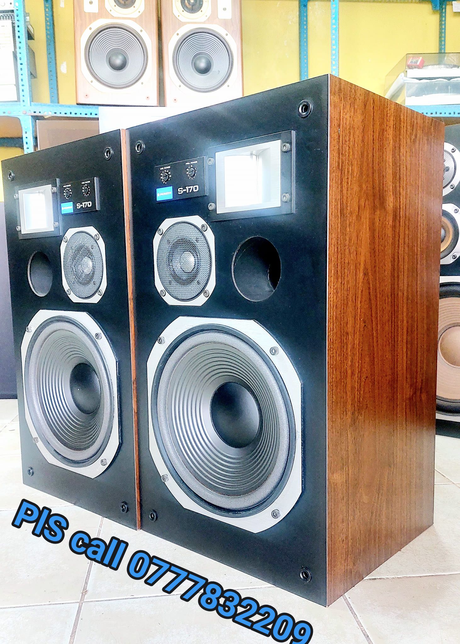 Pioneer s 170 speakers sale pls call 0777832209 sangeewa moratowa