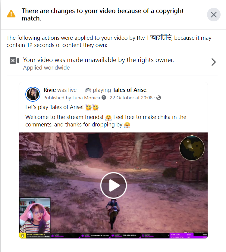 Rivie - How is this video of me playing Tales of Arise for... | Facebook