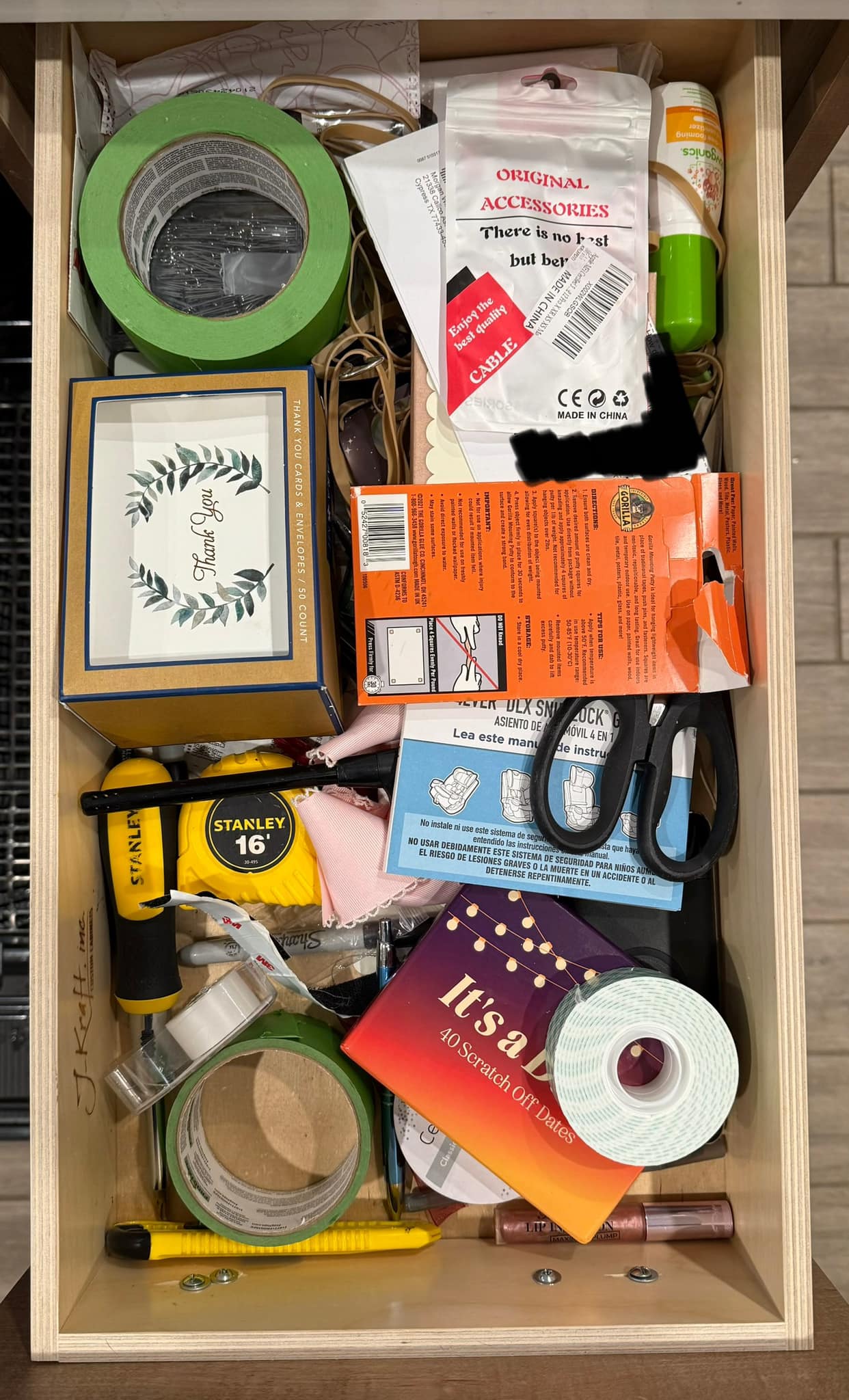 What cultures have a junk drawer tradition?