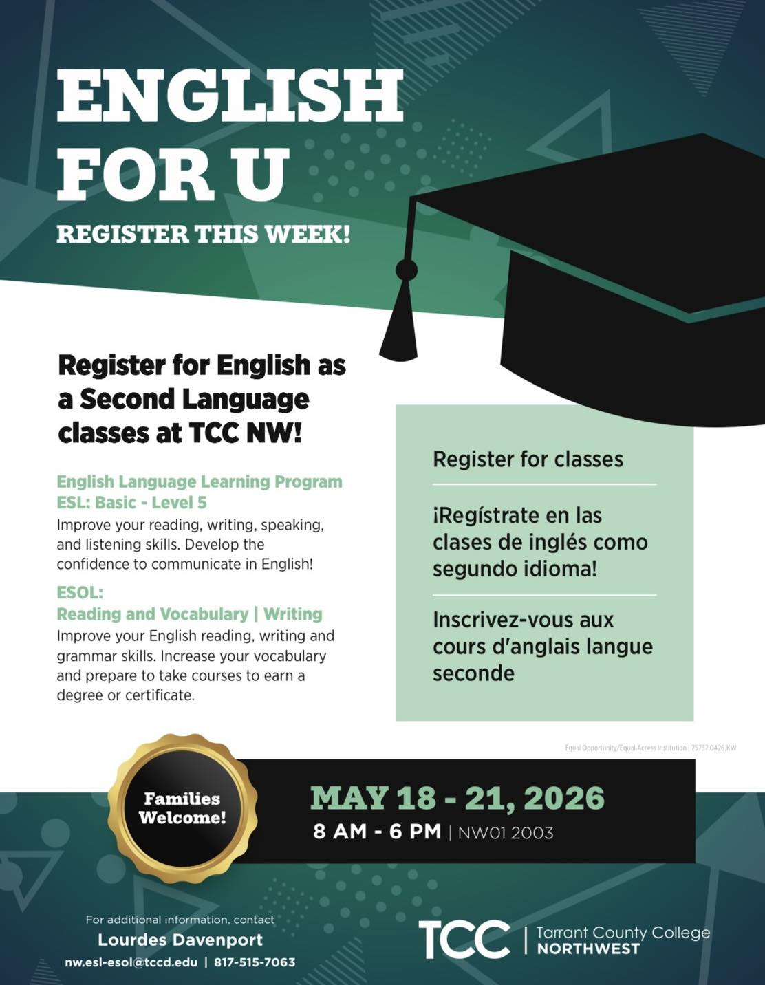 English Language Learning Program | Fort Worth TX