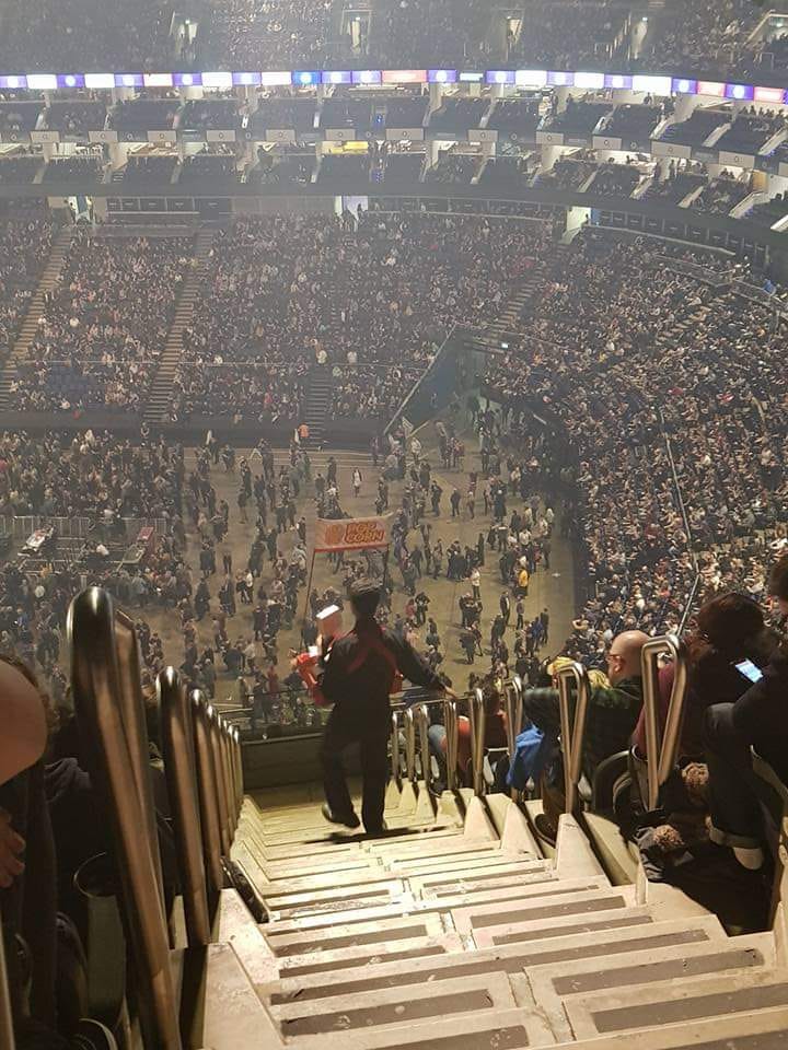 Death Stairs | O2 London, with a hangover. | Facebook