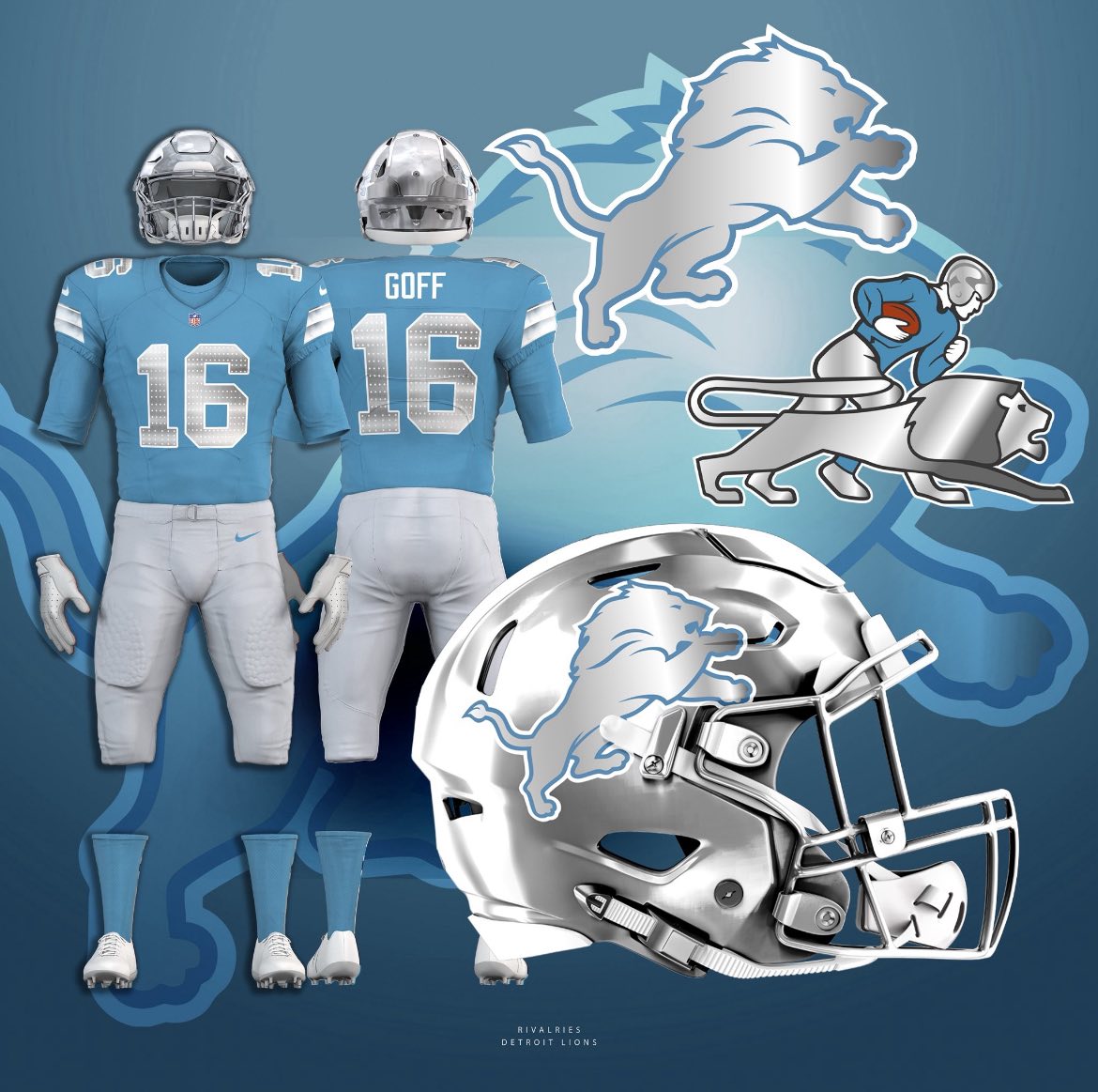 clowns in lions football helmet The Hawaiians Mini | World League Test out all the needed skills with this NFL Lions Uniform costume This Detroit Lions Rivalries Concept
