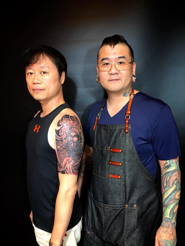 關二爺一次完成！... - 彫之勇紋身 專業刺青Tattoo Artist