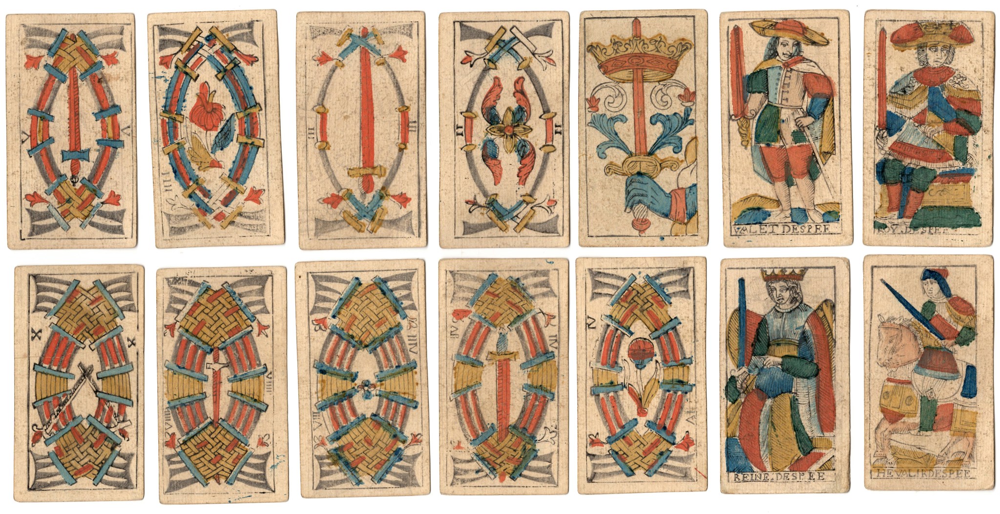 The Visconti-Sforza tarot cards were made by artist Bonifacio