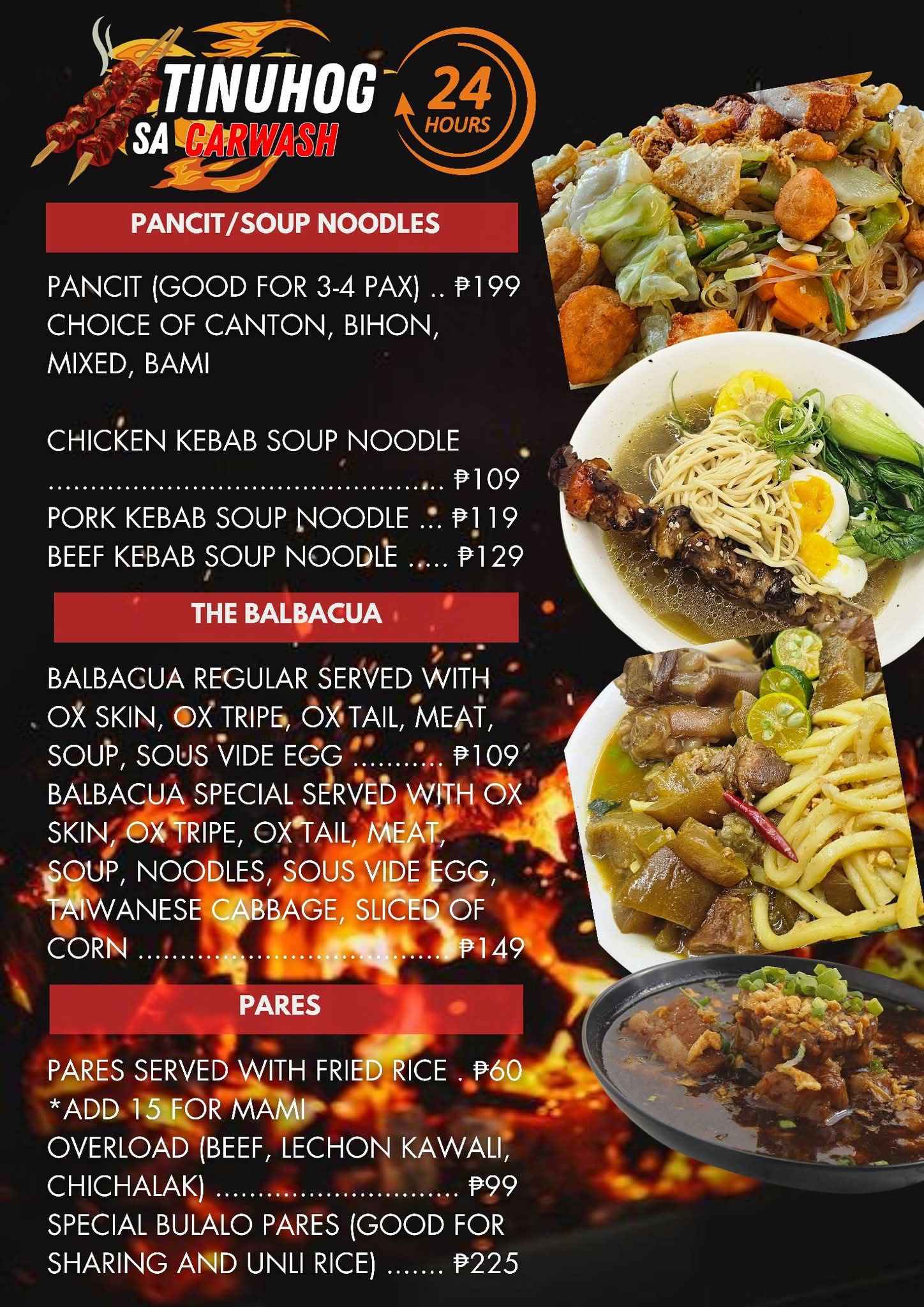 UPDATED MENU! NOW OPEN 24 HOURS! 👌 🔥UNLI RICE AND SOUP FOR CHICKEN WITH ...