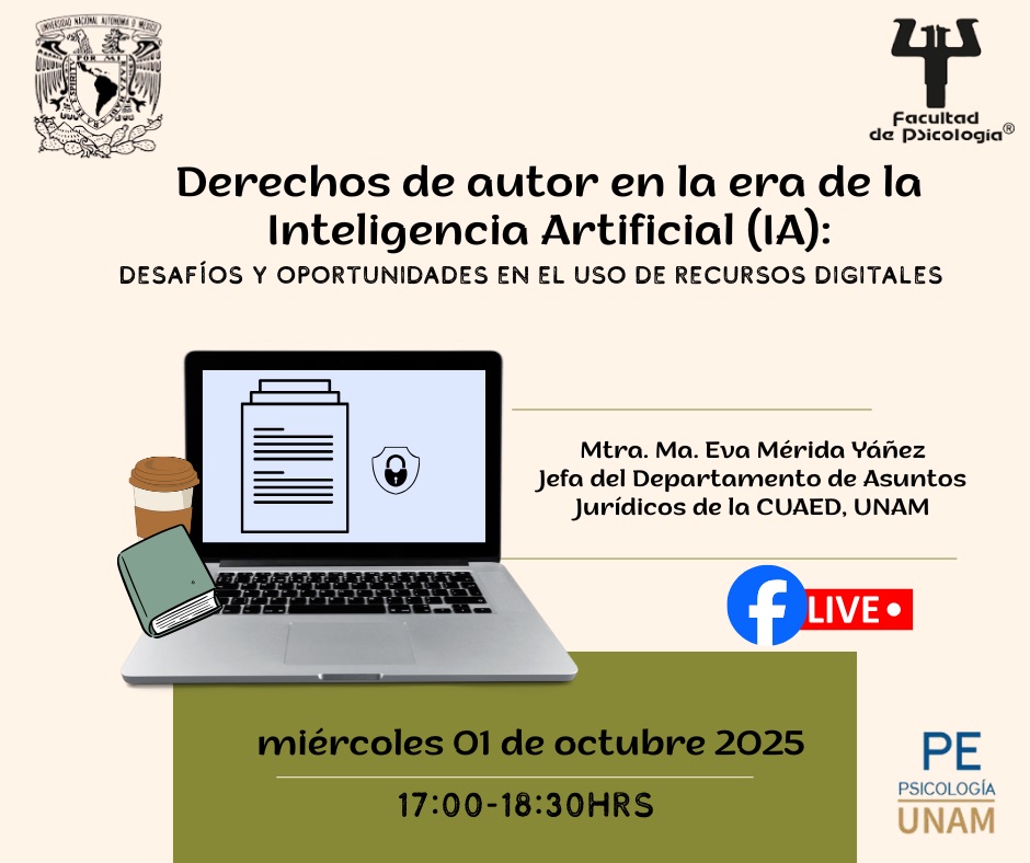 Conferencia: “Derechos de autor en la era de la inteligencia artificial ...