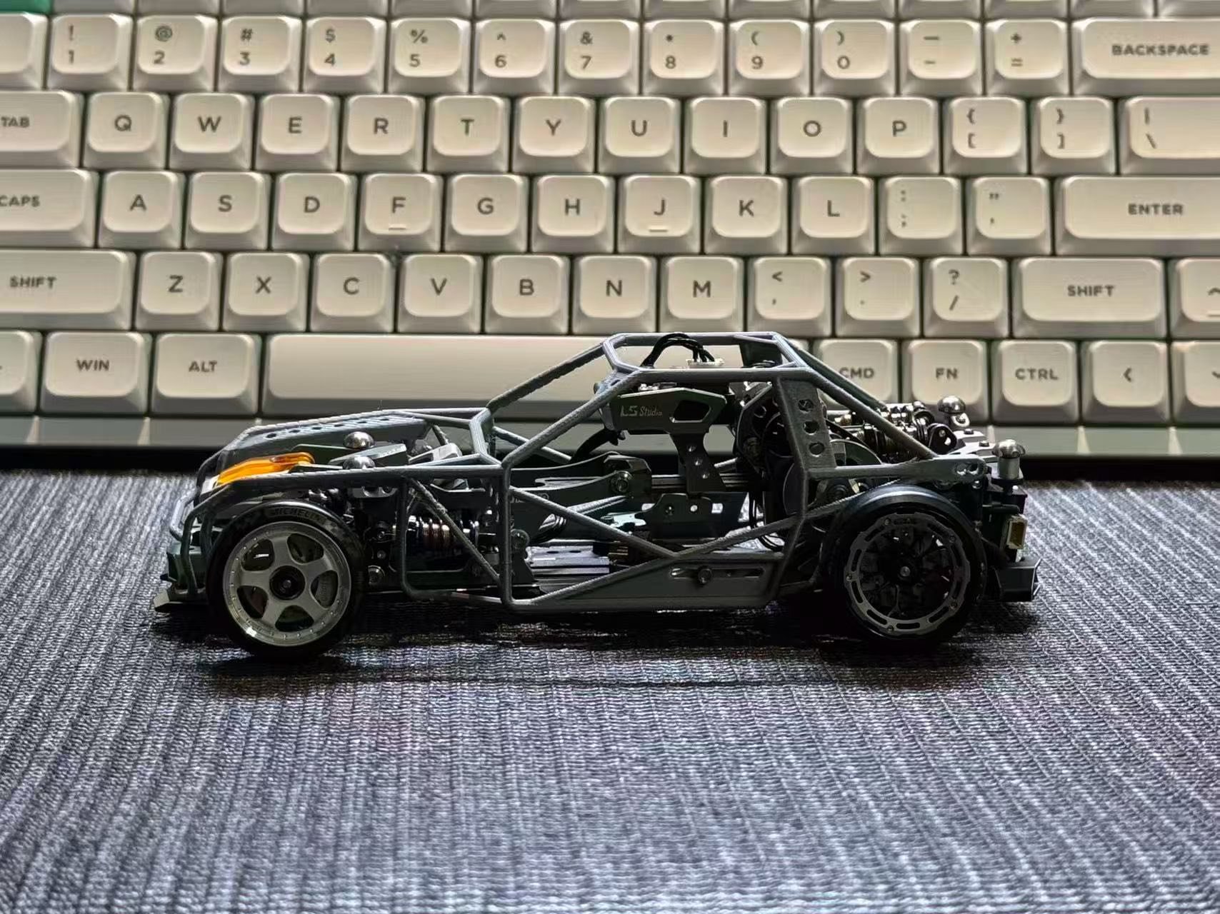 LSD new 1/24 RWD drift chassis release