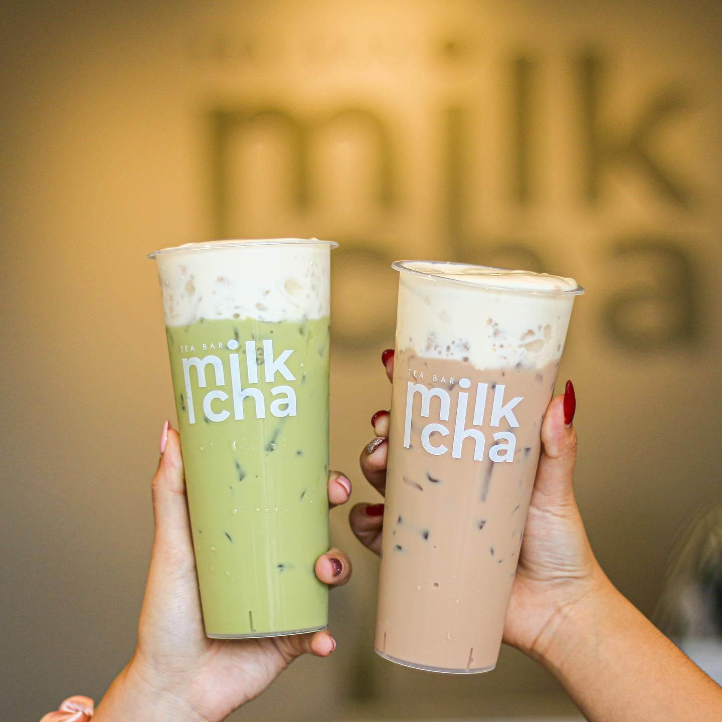 Milkcha tea bar - a balanced diet is milk tea in both hands 🙂